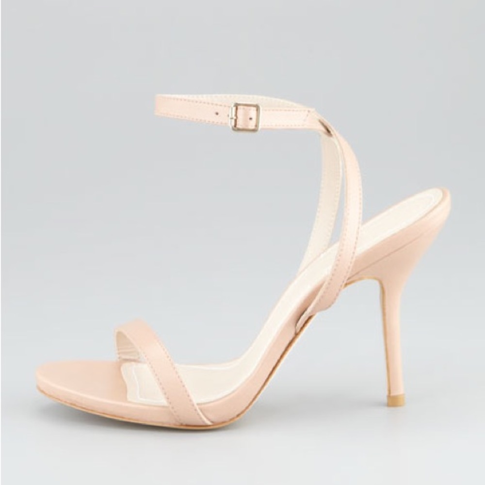 Elizabeth and James leather
Toni Ankle Strap Bare Sandal, Nude 7.5